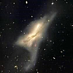 Unsere Kollision mit Andromeda wird so aussehen