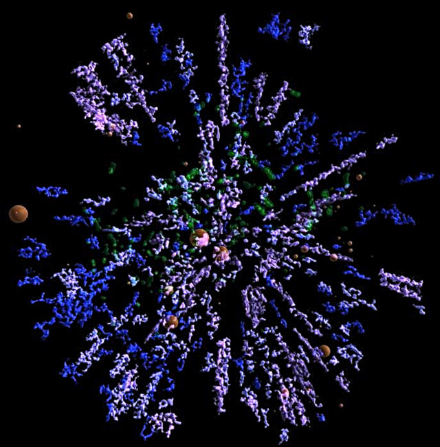 가이아 덕분에 태양으로부터 10,000 광년 내에 위치한 400,000 개의 뜨거운 거대한 별들의 3D 맵입니다!