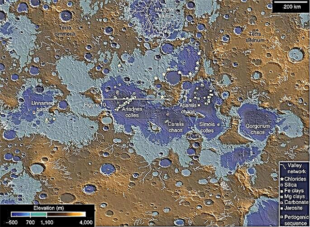 Antiguos respiraderos hidrotermales encontrados en Marte, podrían haber sido una cuna para la vida