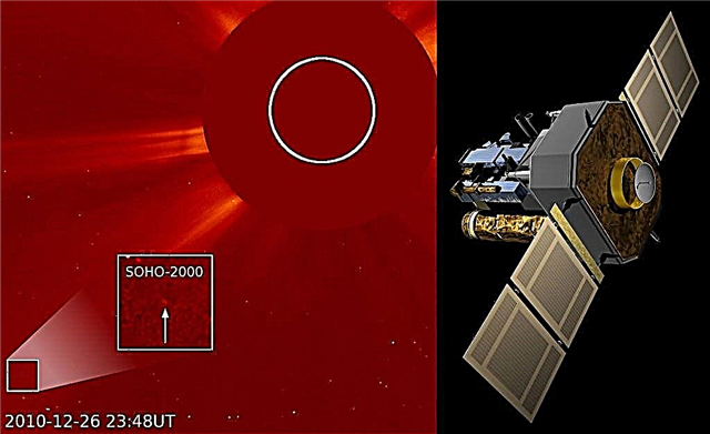 SOHO encuentra su cometa número 2000