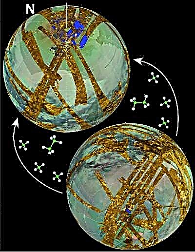 Ezera asimetrija uz Titāna izskaidrota