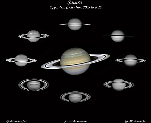 Agora é a hora de observar Saturno no céu noturno