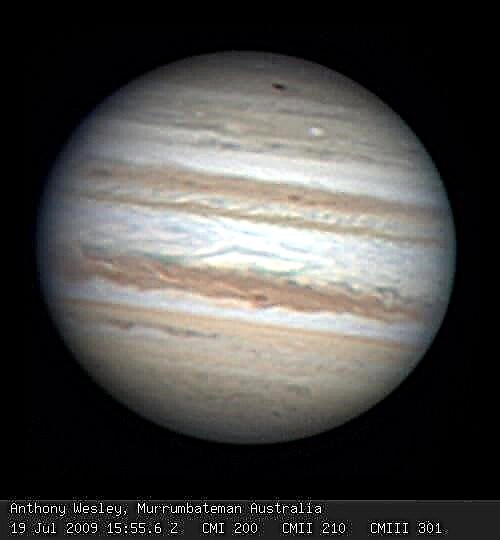 Nouvel impact possible sur Jupiter