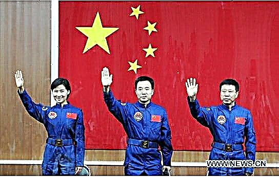 Hiina saadab oma esimese naise kosmosesse 16. juunil