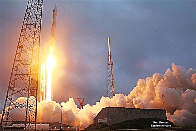 Spektakularni Blastoff Atlas Cygnus Ignites Ponovno zagon ameriških tovornih misij na ISS