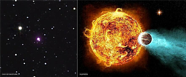 Stellar X-Rays Strip Planet To Bare Bones