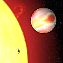Planeten bestuderen met zonnebril