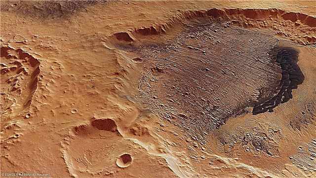 ¡Dang, estas características en Marte son maravillosas!