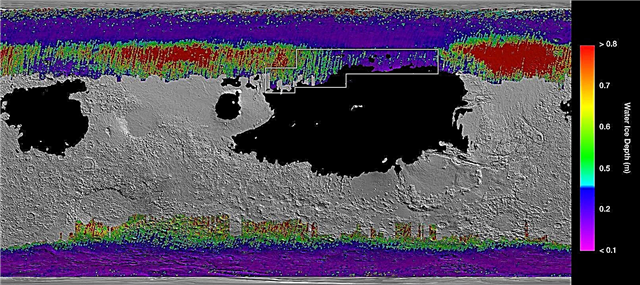 خرائط ناسا خارج الماء على سطح المريخ. البعض سيكون من السهل الحصول عليها ، يمكنك حفرها بمجرفة