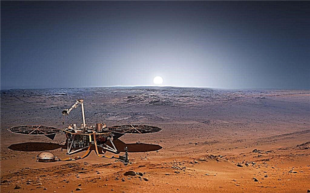 InSight hat gerade sein erstes "Marsquake" - Space Magazine entdeckt