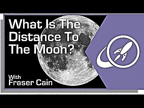 Was ist die Entfernung zum Mond?