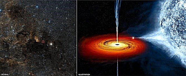 Астрономы завершают загадку черной дыры