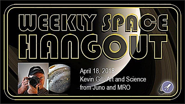 Nedēļas kosmosa Hangouts sesija: 2018. gada 18. aprīlis: Kevins Džils: māksla un zinātne no Juno un MRO