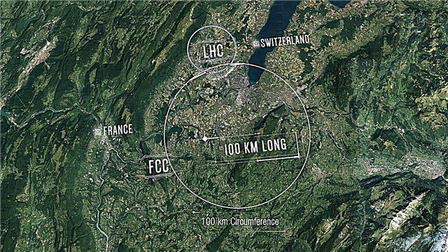 تخطط CERN لبناء مصادم جسيمات أكبر بكثير. أكثر من هذا بكثير.