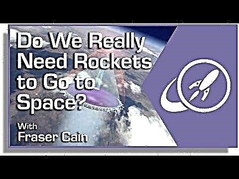 ¿Realmente necesitamos cohetes para ir al espacio?