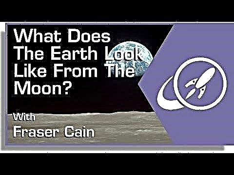 ¿Cómo se ve la Tierra desde la Luna?
