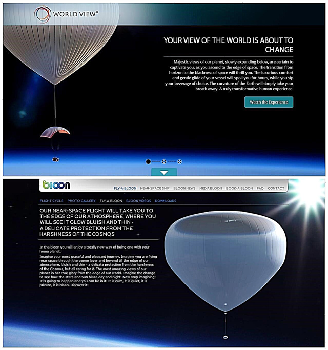 Disputa de balão voador segue o anúncio da 'visão de mundo'
