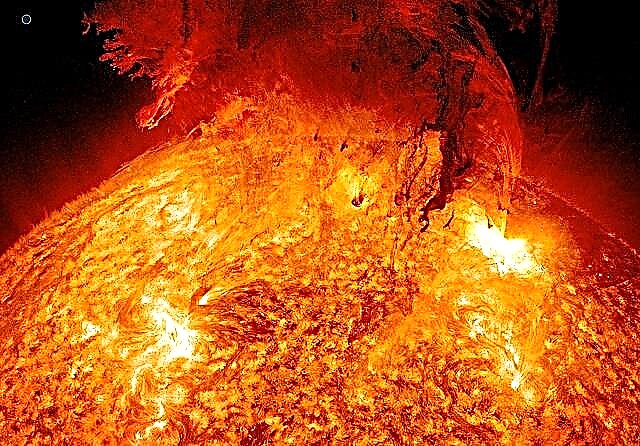 Meer oogverblindende video van de zonne-explosie van 7 juni
