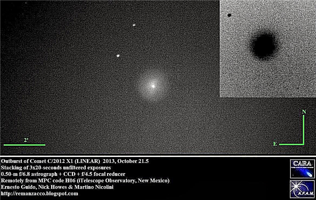 Komeetta LINEARI kirkastaa äkkiä puhkeamisella: Kuinka nähdä