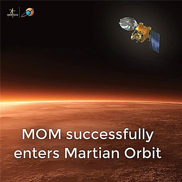 Zgodovina ustvarjena kot Indija si upa neznano in doseže skoraj nemogoče - MOM uspešno prispe v Mars Orbit