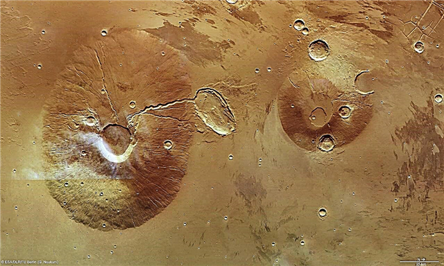 Die nebligen Berge des Mars
