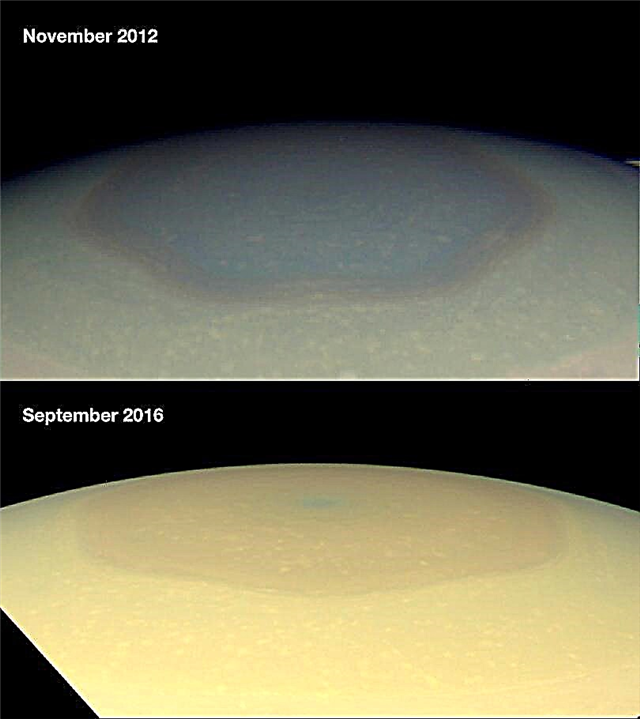 Hvordan er atmosfæren på Saturn?