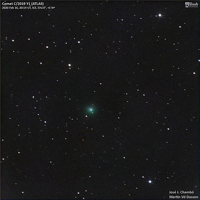 Po kometu Y1 ATLAS: pomladni izgubljeni komet