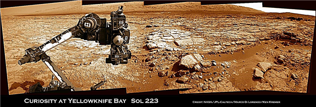 La curiosidad ha vuelto! Tomando vistas marcianas frescas