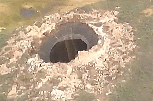 ¿Qué creó este enorme cráter en Siberia?