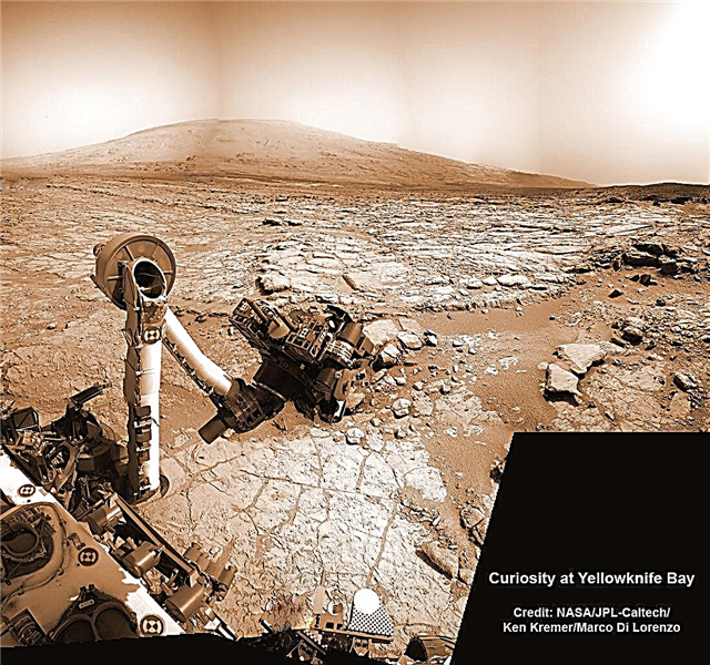La curiosidad llega con un apretón de manos marciano y contempla una nueva perforación en un sitio habitable