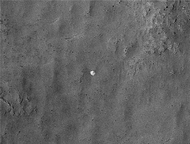 Lander soviético visto por el Orbitador de Marte