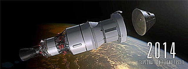 تم استهداف Orion Crew Capsule لعام 2014 قفزة إلى مدار عالي