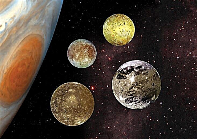 O que são as luas da Galiléia?