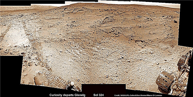 يبدأ Curiosity rover في رحلة ملحمية إلى Mount Sharp