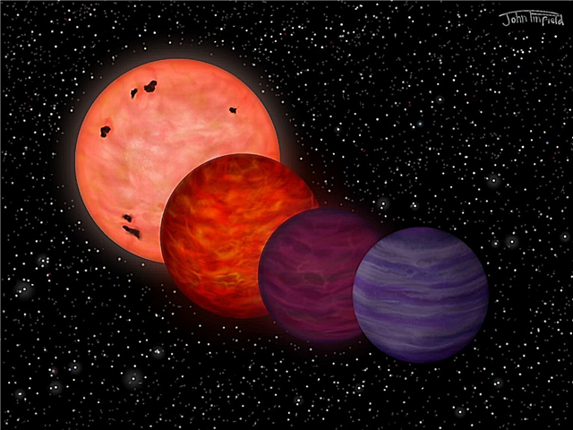Pode um 'objeto semelhante ao planeta' começar sua vida ardendo tão quente quanto uma estrela?