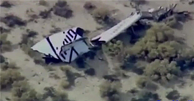 Actualización: Un Superviviente, Una Fatalidad en el Accidente de Vuelo SpaceShipTwo de Virgin Galactic