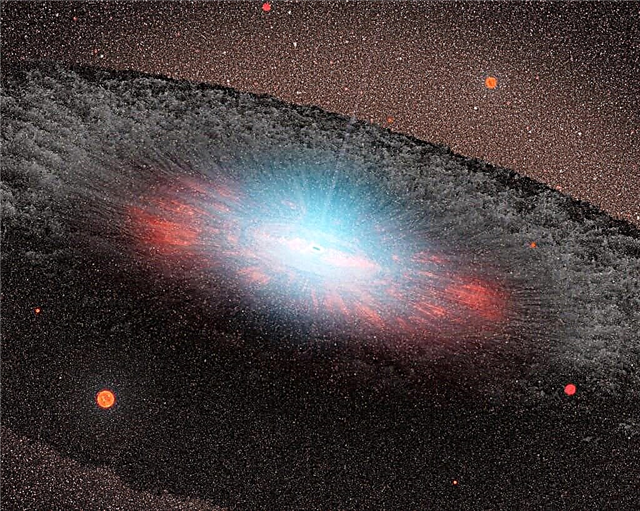 Presenečenje! Drobni športi Galaxy Ogromno črno luknjo in lahko bi bili bolj podobni