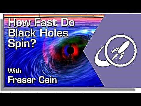 Hoe snel draaien zwarte gaten?