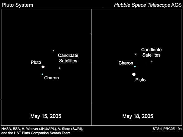 Mogelijk zijn Pluto's manen, Nix en Hydra, geadopteerd