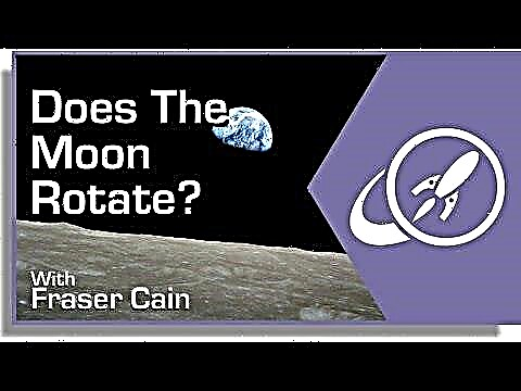 هل القمر يدور؟