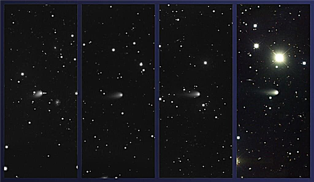 Nye billeder af kometen ISON rammer mod solen