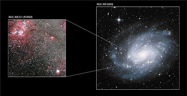 Extra-galaktisches Whopper-Schwarzes Loch bricht Distanzrekord