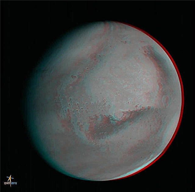 Glorioso Global 3-D Mars de MOM de ISRO y Rosetta de la ESA