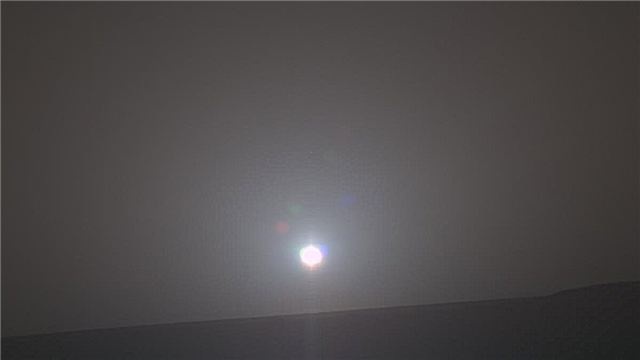 Gelegenheit sah gerade seinen 5.000sten Sonnenaufgang auf dem Mars