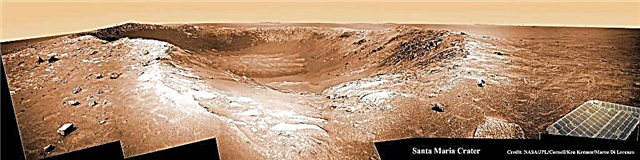 Postales de Año Nuevo desde el borde por Opportunity Mars Rover