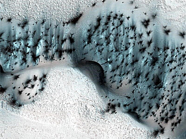 Galería: Dunas extrañas en Marte