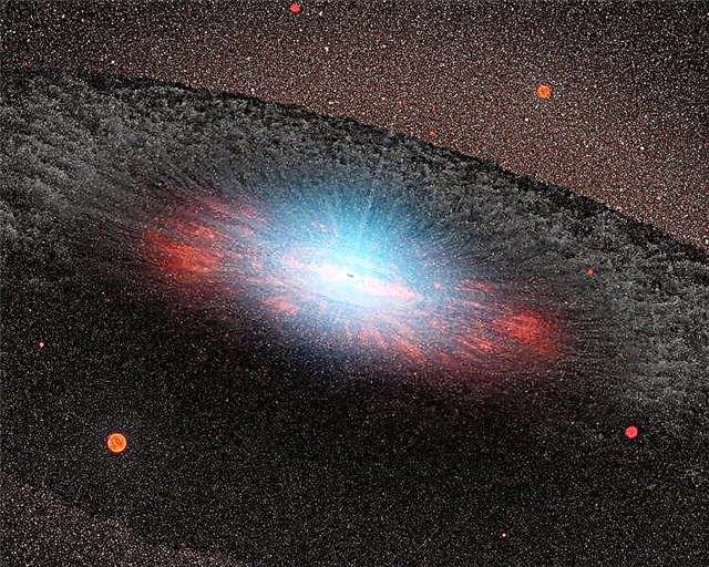 Тайните на черната дупка ... Водната пара дава улики за образуване на звезди