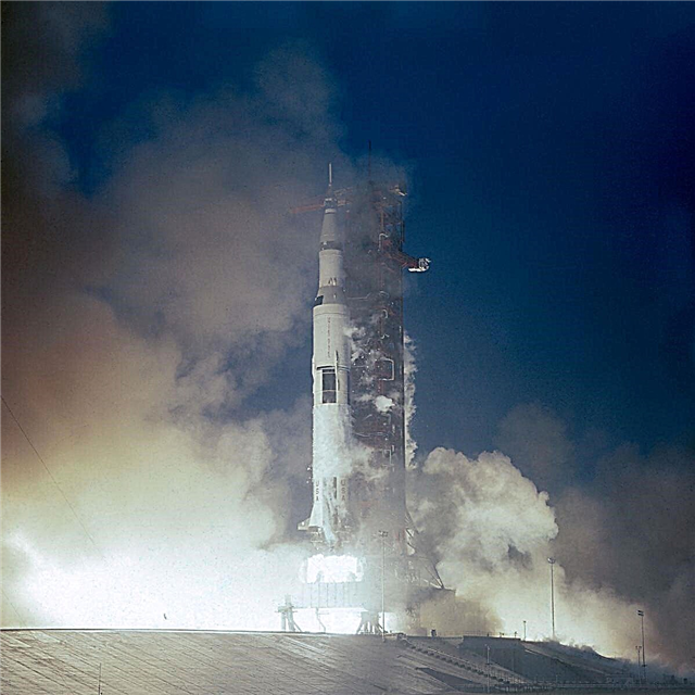 Apollo 12 startade 50 år sedan idag