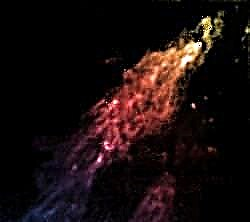Gas Cloud en curso de colisión con la Vía Láctea