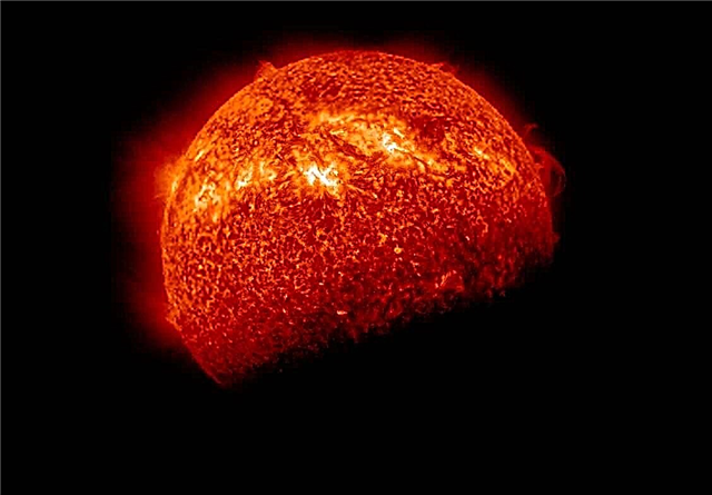 De gek uitziende zon van SDO vanwege Syzygy